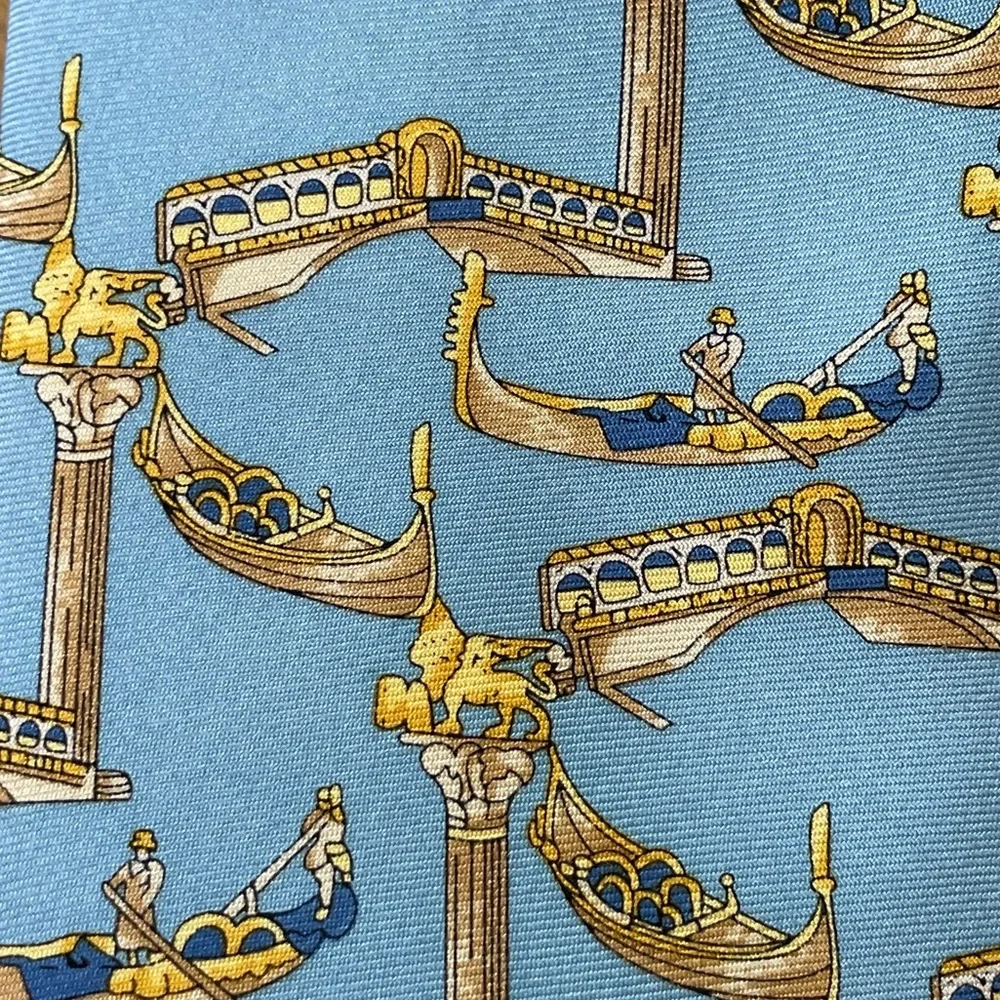 New! CASANOVA VENEZIA SILK TIE